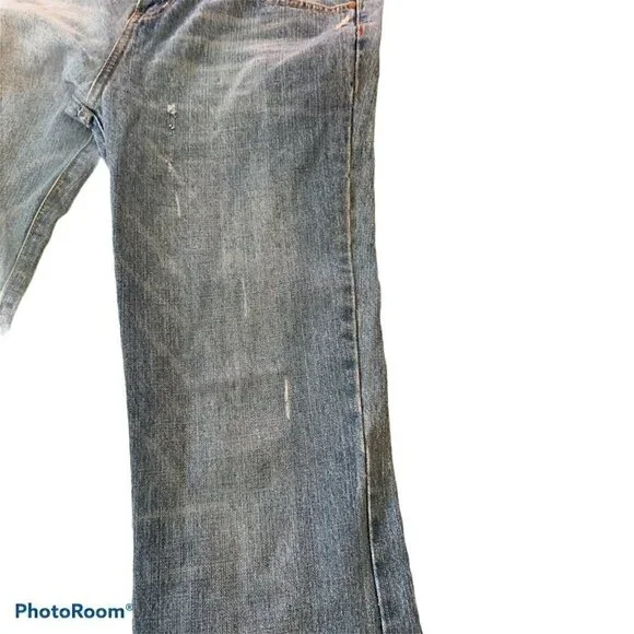 Women's Coca-Cola Jean’s Size 10 Vintage. Bedazzled pocket and pant leg - Picture 7 of 9